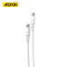 USB-C кабель Aspor A098 PD Fast Charge Type-C  to Type-C 100W 1м- білий