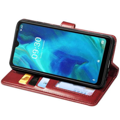 Чохол-книжка GETMAN Gallant шкіряний для Oppo A38 / A18- червоний