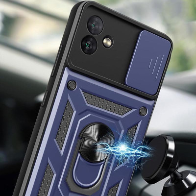 Протиударний чохол Camshield Serge Ring для Samsung A05 / A055- синій Протиударний чохол Camshield Serge Ring для Samsung A05 / A055- синій