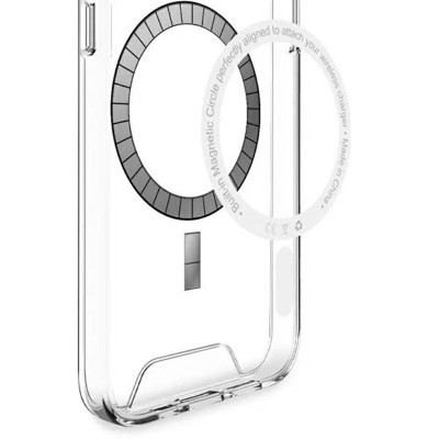 Накладка TPU Space Case with Magnetic для Samsung S24 Plus/ Samsung S25 Plus- прозорий