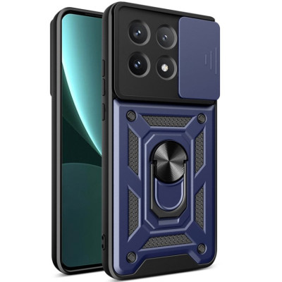 Протиударний чохол Camshield Serge Ring для Xiaomi Redmi Note 13 Pro 5G / Poco X6- синій Протиударний чохол Camshield Serge Ring для Xiaomi Redmi Note 13 Pro 5G / Poco X6- синій
