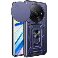 Протиударний чохол Camshield Serge Ring для Xiaomi Redmi A3- синій Протиударний чохол Camshield Serge Ring для Xiaomi Redmi A3- синій