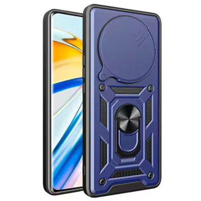 Протиударний чохол Camshield Serge Ring для Xiaomi Redmi A3- синій Протиударний чохол Camshield Serge Ring для Xiaomi Redmi A3- синій