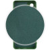 Накладка (з мікрофіброю) Silicone Cover Lakshmi Full Camera для Motorola Moto E13- темно-зелений