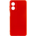 Накладка (з мікрофіброю) Silicone Cover Lakshmi Full Camera для Motorola Moto G04 / G04s- червоний