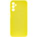 Накладка (з мікрофіброю) Silicone Cover Lakshmi Full Camera для Samsung A15 4G/5G- жовтий