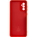 Накладка (з мікрофіброю) Silicone Cover Lakshmi Full Camera для Samsung S23 FE- червоний