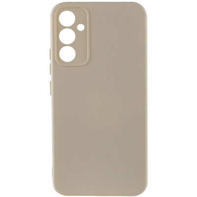 Накладка (з мікрофіброю) Silicone Cover Lakshmi Full Camera для Samsung S23 FE- пісочний