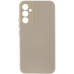 Накладка (з мікрофіброю) Silicone Cover Lakshmi Full Camera для Samsung S23 FE- пісочний