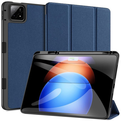 Чохол-книжка Smart Case With Pencil для планшета Xiaomi Redmi Pad 6s Pro (12.4`)- темно-синій Чохол-книжка Smart Case With Pencil для планшета Xiaomi Redmi Pad 6s Pro (12.4`)- темно-синій