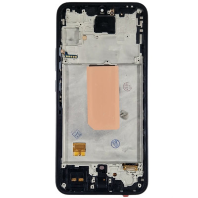 Дисплей для мобільного телефона Samsung A34 5G / A346 Oled with frame (orig/big size) з тачскріном Black