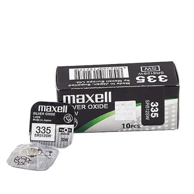 Батарейка G0 срібло Maxell SR 512 (335) Батарейка G0 срібло Maxell SR 512 (335)