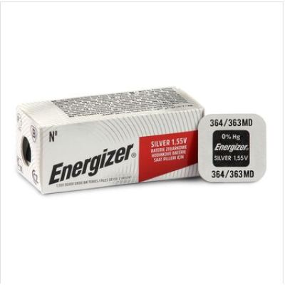 Батарейка G1 срібло Energizer SR 621 (364/363) USA Батарейка G1 срібло Energizer SR 621 (364/363) USA
