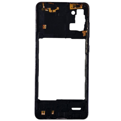 Задня частина корпусу для Samsung A31 / A315 (антена, пластик вкл. гучн.) Dark Blue