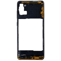 Задня частина корпусу для Samsung A31 / A315 (антена, пластик вкл. гучн.) Dark Blue