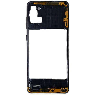 Задня частина корпусу для Samsung A31 / A315 (антена, пластик вкл. гучн.) Dark Blue