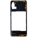 Задня частина корпусу для Samsung A31 / A315 (антена, пластик вкл. гучн.) Dark Blue