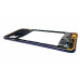 Задня частина корпусу для Samsung A31 / A315 (антена, пластик вкл. гучн.) Dark Blue