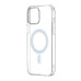 Накладка Space Magnetic Wireless Charge для iPhone 12 Pro Max- прозорий