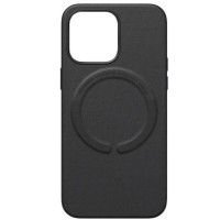 Накладка Leather with Magnetic iPhone 14 Pro- чорний Накладка Leather with Magnetic iPhone 14 Pro- чорний