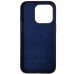 Накладка Leather with Magnetic iPhone 15 Plus- темно-синій Накладка Leather with Magnetic iPhone 15 Plus- темно-синій