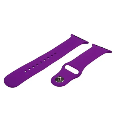 Ремінець Soft Touch для Apple Watch 42(ser.1-3)/44/45/46/49mm- фіолетовий Ремінець Soft Touch для Apple Watch 42(ser.1-3)/44/45/46/49mm- фіолетовий