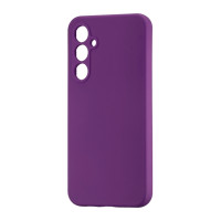 Накладка (з мікрофіброю) Soft Silk для Samsung A15- фіолетовий