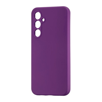 Накладка (з мікрофіброю) Soft Silk для Samsung A15- фіолетовий