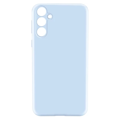 Накладка (з мікрофіброю) Soft Silk для Samsung A15- блакитний