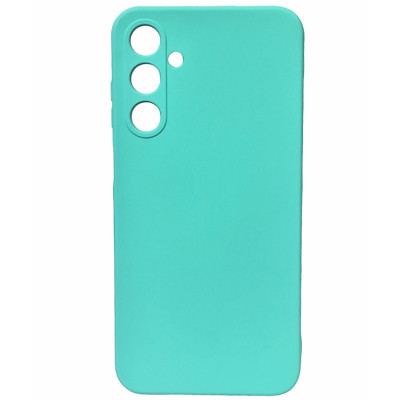 Накладка (з мікрофіброю) Soft Silk для Samsung A25 5G- бірюзовий