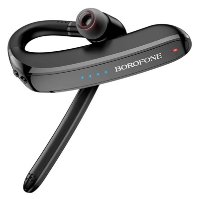 Bluetooth гарнітура Borofone BC37 Imperor business V5.1- чорний