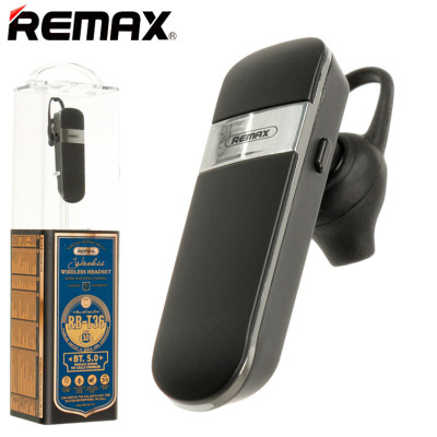 Bluetooth гарнітура Remax RB-T36 Call- чорний Bluetooth гарнітура Remax RB-T36 Call- чорний