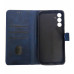 Чохол-книжка Leather Folio New для Samsung A15 4G (магнітна застібка)- синій
