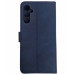Чохол-книжка Leather Folio New для Samsung A15 4G (магнітна застібка)- синій