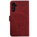 Чохол-книжка Leather Folio New для Samsung A15 4G (магнітна застібка)- червоний