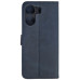 Чохол-книжка Leather Folio New для Xiaomi Redmi 13C 4G / Poco C65 (магнітна застібка)- синій