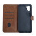 Чохол-книжка Leather Folio New для Xiaomi Redmi A1/A2 (магнітна застібка)- коричневий