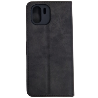 Чохол-книжка Leather Folio New для Xiaomi Redmi A1/A2 (магнітна застібка)- чорний