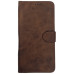 Чохол-книжка Leather Folio New для Xiaomi Redmi Note 13 5G (магнітна застібка)- коричневий