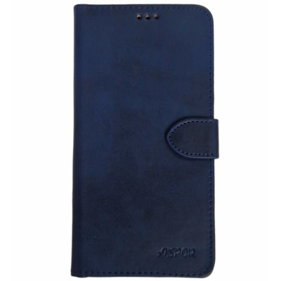 Чохол-книжка Leather Folio New для Xiaomi Redmi Note 13 Pro 4G / Poco M6 Pro 4G / Redmi Note 14s (магнітна застібка)- синій Чохол-книжка Leather Folio New для Xiaomi Redmi Note 13 Pro 4G / Poco M6 Pro 4G / Redmi Note 14s (магнітна застібка)- синій