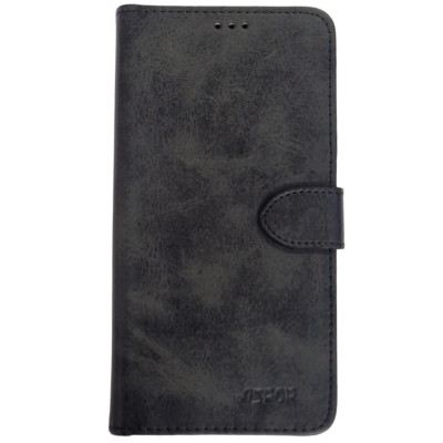Чохол-книжка Leather Folio New для Xiaomi Redmi Note 13 Pro 4G / Poco M6 Pro 4G / Redmi Note 14s (магнітна застібка)- чорний Чохол-книжка Leather Folio New для Xiaomi Redmi Note 13 Pro 4G / Poco M6 Pro 4G / Redmi Note 14s (магнітна застібка)- чорний