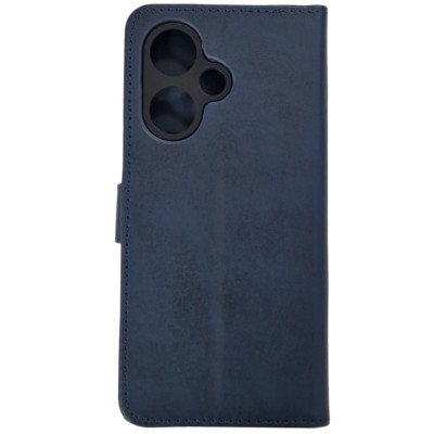 Чохол-книжка Leather Folio New для Xiaomi Redmi Note 13 Pro Plus 5G (магнітна застібка)- синій