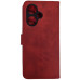 Чохол-книжка Leather Folio New для Xiaomi Redmi Note 13 Pro Plus 5G (магнітна застібка)- червоний