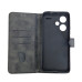 Чохол-книжка Leather Folio New для Xiaomi Redmi Note 13 Pro Plus 5G (магнітна застібка)- чорний