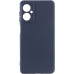 Накладка (з мікрофіброю) Silicone Cover Lakshmi Full Camera для TECNO Spark 9 Pro (KH7n)- темно-синій