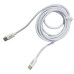 USB-C кабель Aspor A013 PD Fast Charge Type-C  to Type-C 240W 2м- білий
