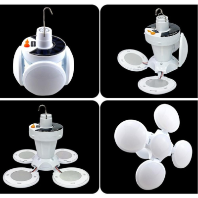Лампа для кемпінгу Football UFO Led Lamp Solar- білий Лампа для кемпінгу Football UFO Led Lamp Solar- білий