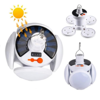 Лампа для кемпінгу Football UFO Led Lamp Solar- білий Лампа для кемпінгу Football UFO Led Lamp Solar- білий