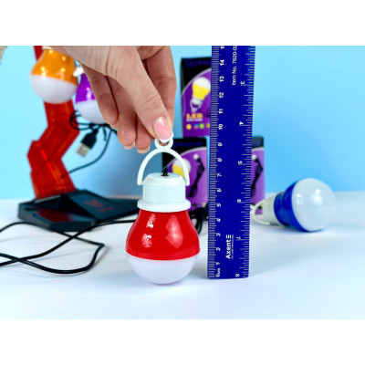 Лампочка LED BULB USB Energy Saving- червоний Лампочка LED BULB USB Energy Saving- червоний