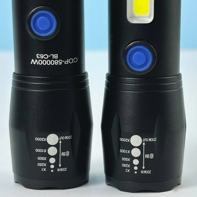 Ліхтарик BL K63/C63 18650 usb charge POLICE